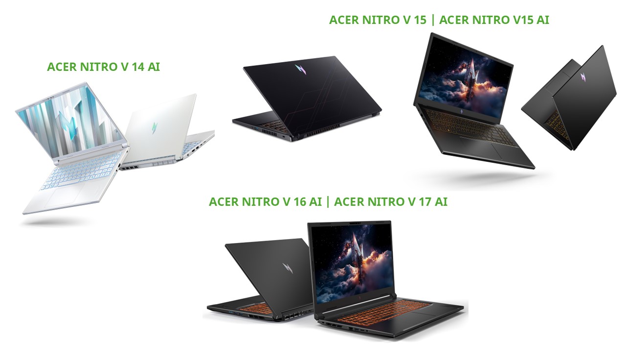 Acer เปิดตัว Nitro V รุ่นใหม่ เสริมทัพเกมมิ่งโน้ตบุ๊กด้วยประสิทธิภาพที่เหนือกว่า