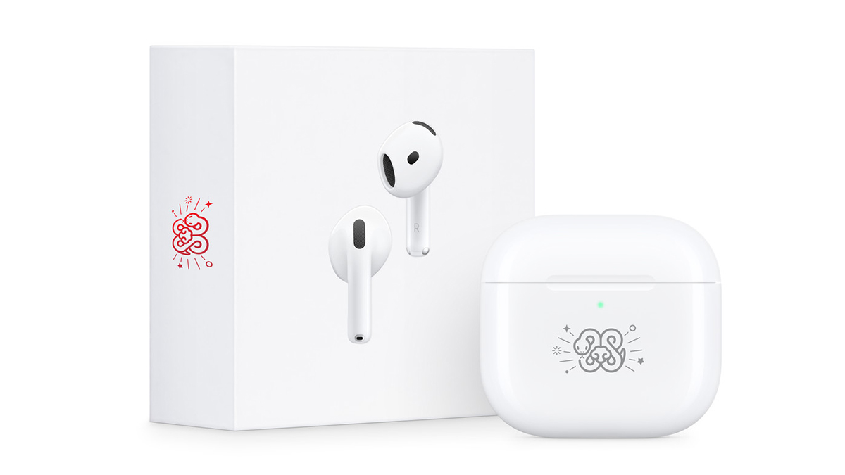 Apple วางขาย AirPods 4 พร้อมลายพิเศษแบบ Limited รับปีงู