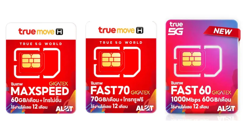 ซิมเน็ตรายปี AIS, True – dtac, NT ปี 2568 ซิมเทพ เน็ตไม่ลดสปีด ไม่อั้น ราคาถูก 2025 5