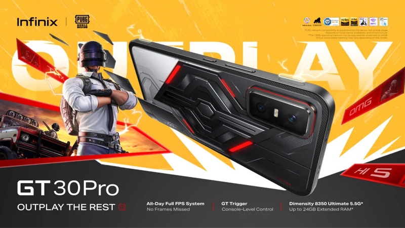 สเปค Infinix GT 30 Pro ราคา เปิดตัว เข้าไทย รีวิว สเปค 2025 1