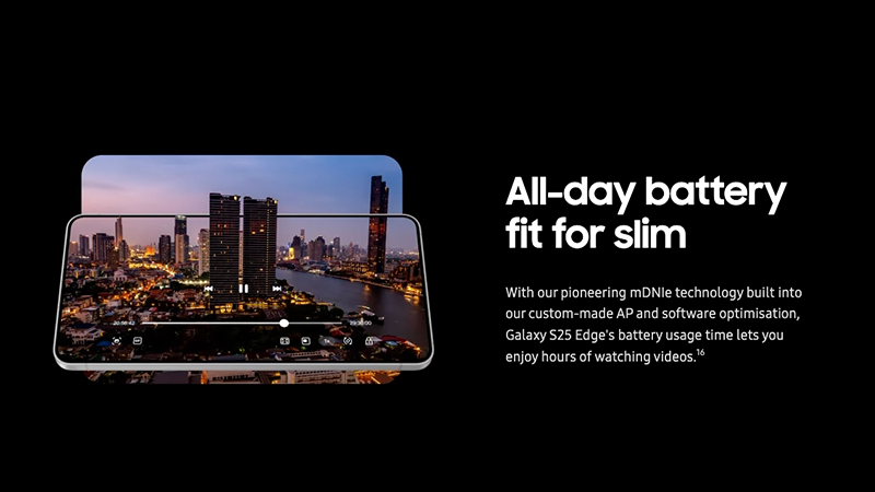 เปรียบเทียบ Samsung Galaxy S25 Edge vs iPhone 17 Air ต่างกันยังไง สเปค ราคา รุ่นไหนดี 2025 7