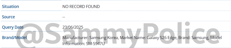 Samsung Galaxy S26 Ultra และ s26 Edge ปรากฏบนฐานข้อมูล IMEI เตรียมเปิดตัวต้นปี 2026 1