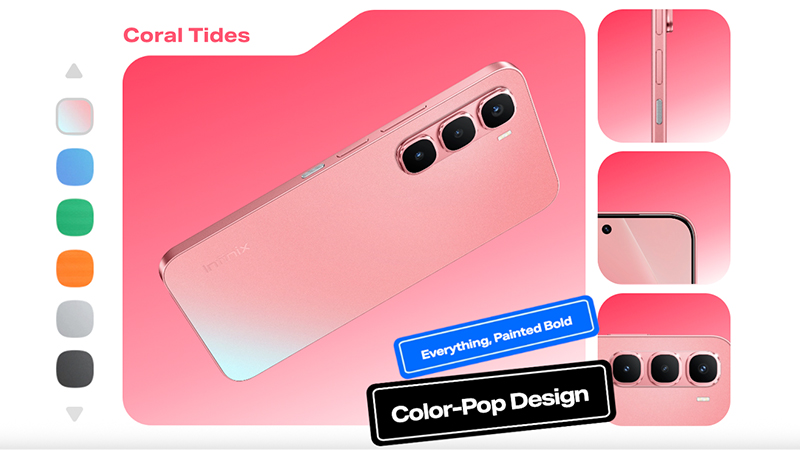 Infinix Hot 60 Pro และ Hot 60 Pro+ เปิดตัวอย่างเป็นทางการ ดีไซน์บาง 5.95 มม. แบตใหญ่ 5,160mAh 5