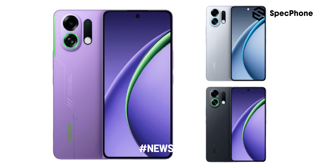 เผยภาพตัวเครื่อง OPPO K13 Turbo และ OPPO K13 Turbo Pro ดีไซน์เกมมิ่ง ก่อนเปิดตัว 21 กรกฎาคมนี้