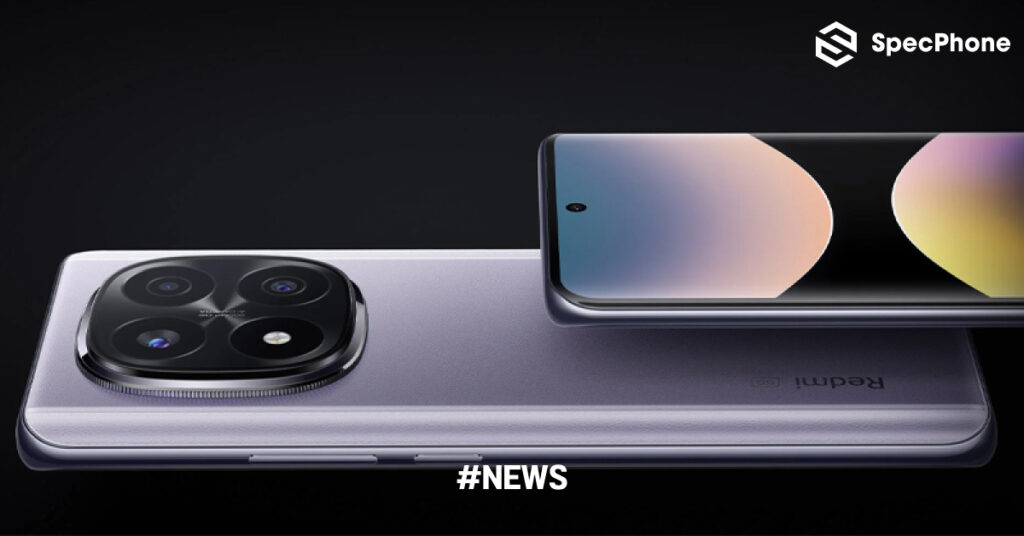 เผยสเปค Redmi Note 15 Pro+ ล่าสุด มีหน้าจอ 1.5K กล้อง 50MP และแบตความจุเกิน 7000mAh