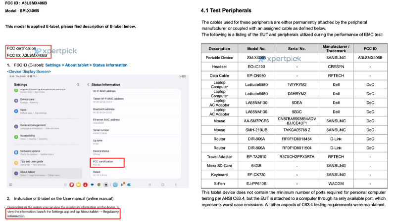 Samsung Galaxy Tab S10 Lite รุ่น 5G และ Wi-Fi ผ่านการรับรองจาก FCC แล้ว เตรียมเปิดตัวเร็วๆ นี้ 1