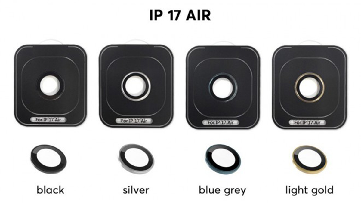 หลุดภาพกระจกครอบเลนส์กล้อง iPhone 17 ทั้งซีรีส์ คาดเผยสีตัวเครื่องครบทุกรุ่นย่อย