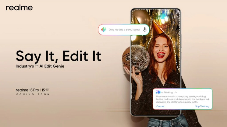 หลุดภาพ realme 15 Pro เรนเดอร์ตัวเครื่องเต็มอย่างเป็นทางการ ก่อนเปิดตัวเร็วๆ นี้ 1