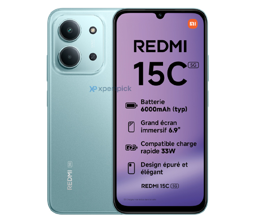 เผยสเปค Redmi 15C 5G และภาพเรนเดอร์ตัวเครื่องทางการก่อนเปิดตัวเร็วๆ นี้ 1