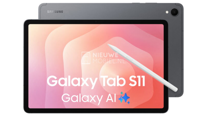 Samsung Galaxy Tab S11 หลุดภาพทางการตามมาอีกรุ่น มีตัวเครื่องบางเฉียบพร้อมรอยบากที่เล็กลง 1
