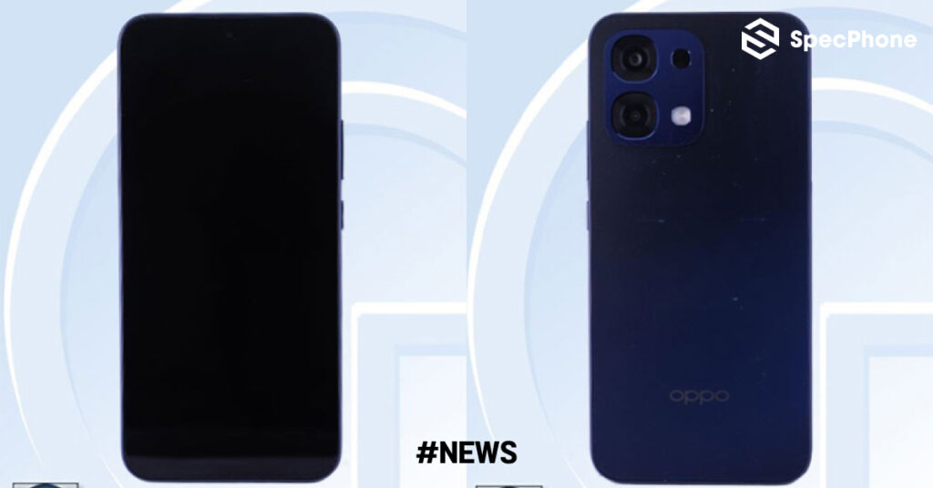 OPPO A6 5G ผ่านการรับรอง TENAA เผยสเปคแบต 6830mAh พร้อมรูปเครื่องจริงคล้าย Reno 14F 5G