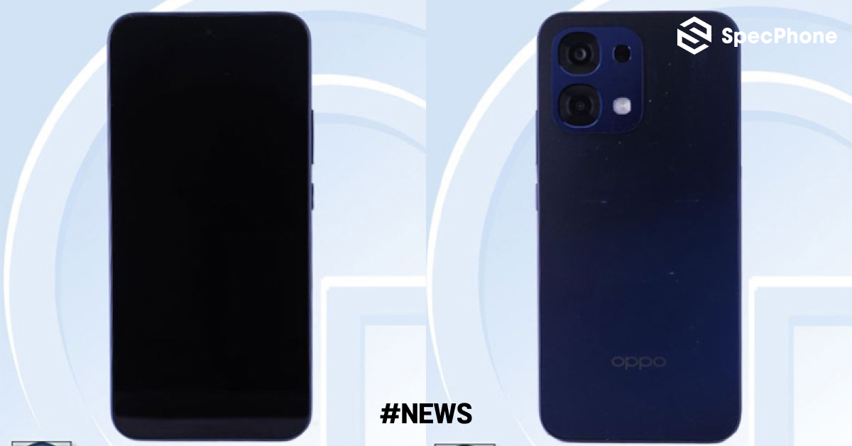 OPPO A6 5G ผ่านการรับรอง TENAA เผยสเปคพร้อมรูปเครื่องจริงที่คล้ายกับ Reno 14F 5G