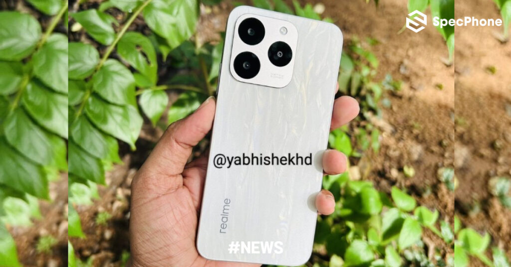 หลุดภาพ Realme 15T ตัวเครื่องจริงพร้อมแบตเตอรี่ขนาดใหญ่ 7000mAh และกล้อง 50MP