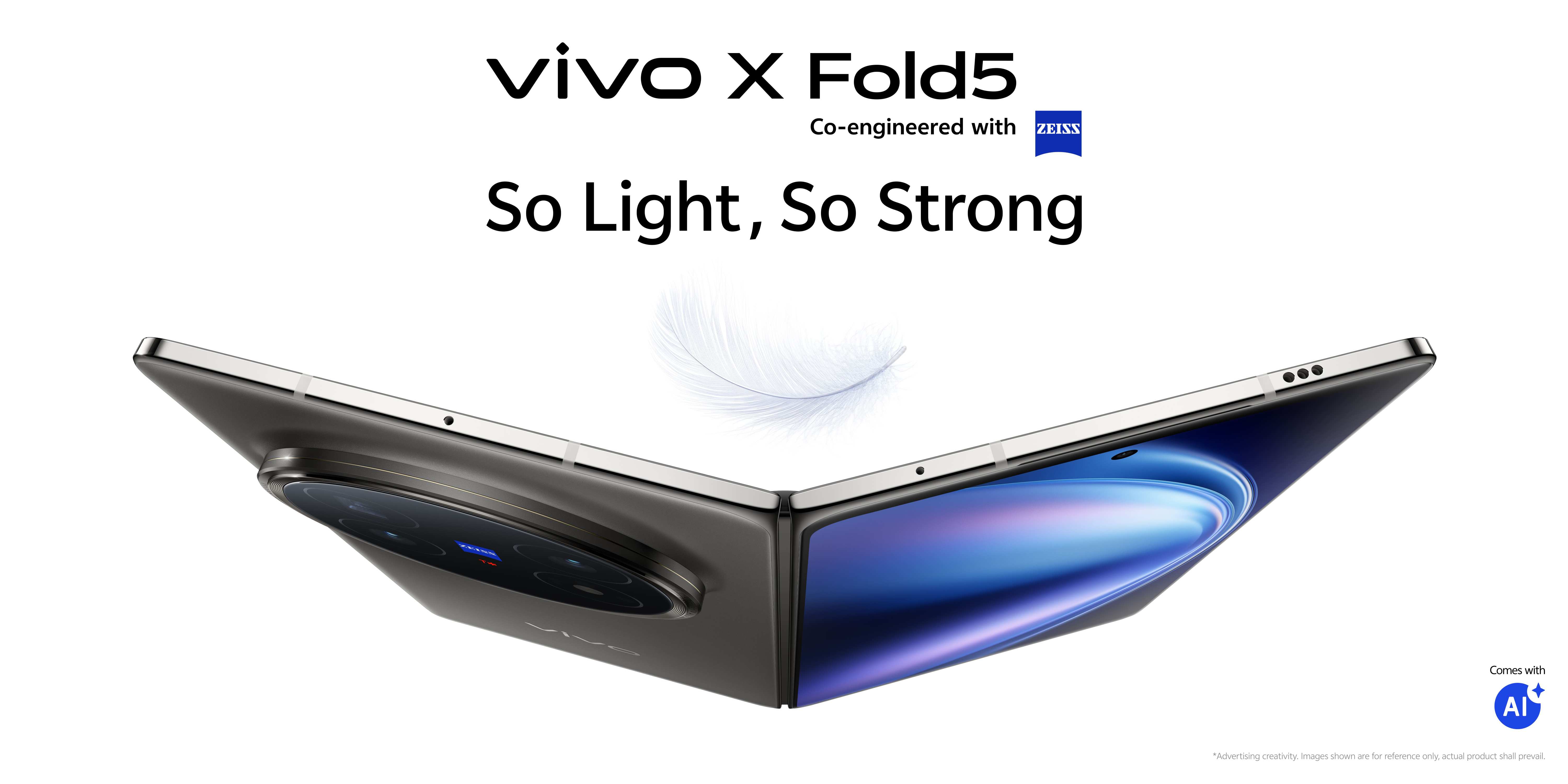 vivo X Fold5 จอพับเรือธงจาก vivo บุกไทยอย่างเป็นทางการในงานเสวนา Blue Talk เคาะราคาวางจำหน่าย 59,999 บาท