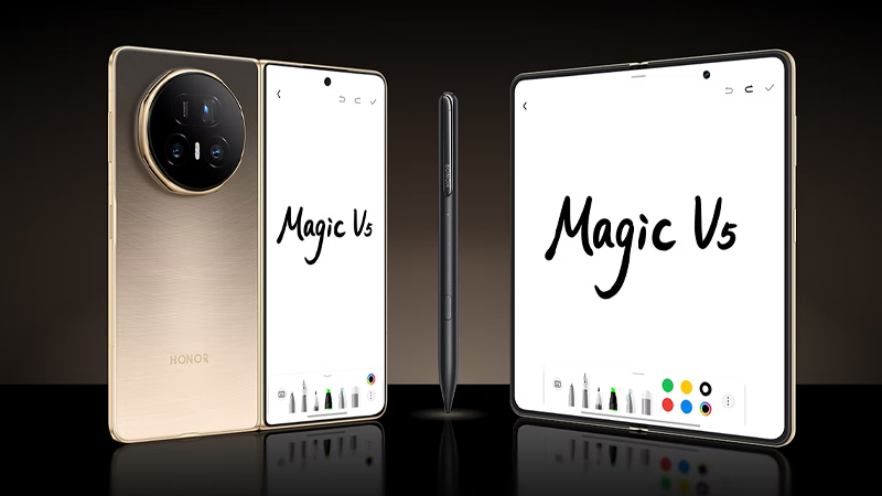 เปิดตัว HONOR Magic V5 มือถือจอพับบาง 8.8 มม. ชิป Snapdragon 8 Elite แบต 5820mAh ราคา สเปค รีวิว 4
