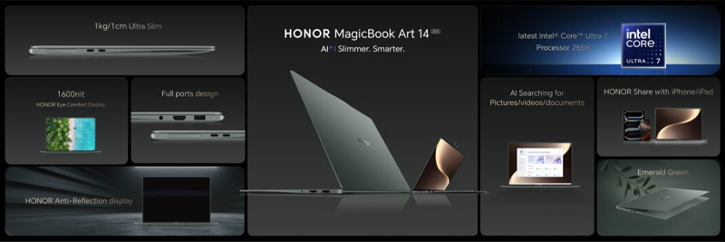 เปิดตัว HONOR MagicBook Art 14 2025 และ HONOR MagicPad 3 แบบ Global รุ่นสเปคครบราคาคุ้ม 2