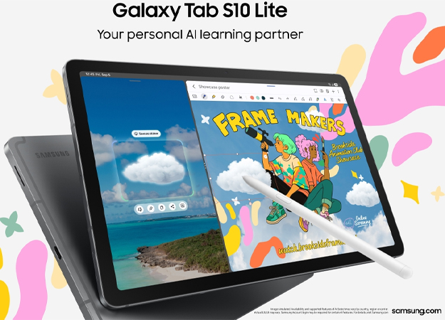 เปิดตัว Samsung Galaxy Tab S10 Lite แท็บเล็ตราคาคุ้ม พร้อมจอ 10.9 นิ้ว 90Hz รองรับ S Pen และแบต 8,000mAh 1