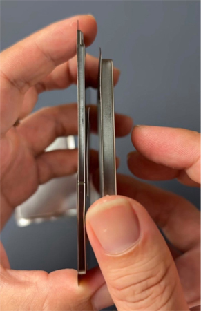 เผยภาพแบตเตอรี่ iPhone 17 Pro และ iPhone 17 Air ระบายความร้อนดีขึ้น แต่ขนาดต่างกันครึ่งนึง 1