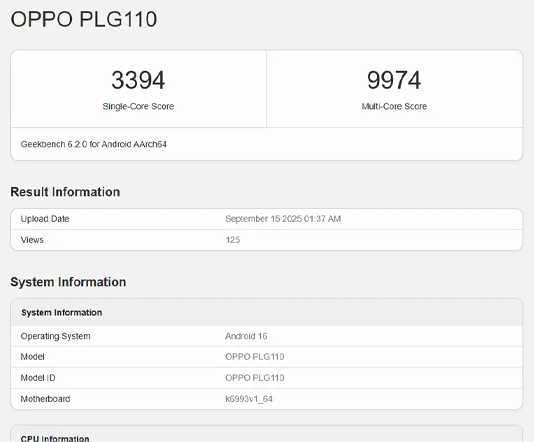 OPPO Find X9 Pro เผยสเปคพร้อมชิป Dimensity 9500 และคะแนน AnTuTu ทะลุ 4 ล้าน! 2