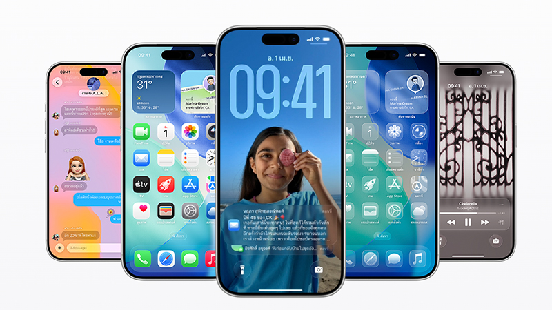 iOS 26 มาแล้ว! อัปเดตครั้งใหญ่สำหรับ iPhone ด้วยดีไซน์ Liquid Glass และฟีเจอร์ใหม่เพียบ 1