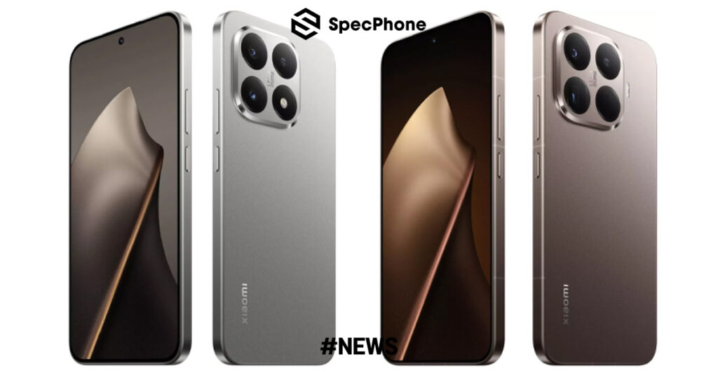 เผยเรนเดอร์ Xiaomi 15T และ 15T Pro จากข้อมูลหลุดล่าสุดพร้อมสเปคและราคาครบ