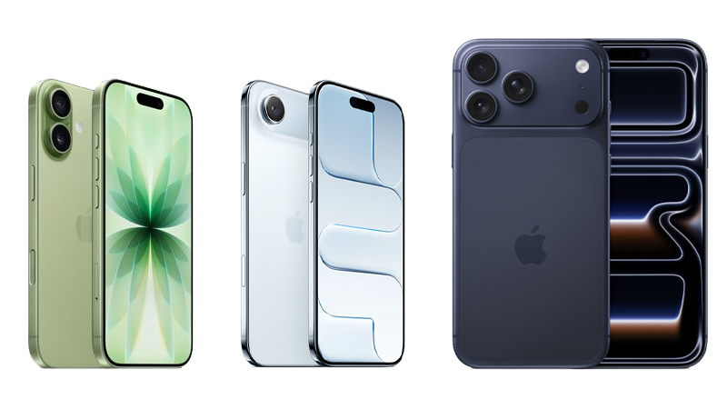 อัปเดตราคาไอโฟน (iPhone) ทุกรุ่นที่วางขายปี 2025 มีรุ่นไหนราคาเท่าไหร่บ้าง หลัง iPhone 17 เปิดตัว 2