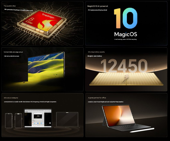 เผยสเปค HONOR MagicPad 3 Pro
