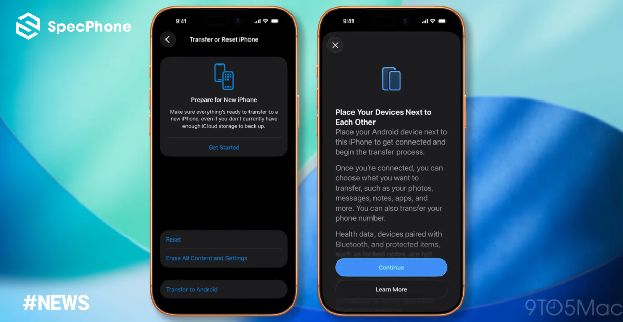 Apple เตรียมเปิดตัว AppMigrationKit เพื่อการย้ายข้อมูลระหว่าง iOS ไป Android ได้ง่ายขึ้น