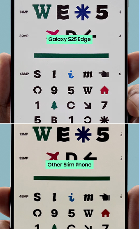 Samsung ปล่อยโฆษณา Galaxy S25 Edge เหน็บ iPhone Air เรื่องกล้องที่ถ่ายได้ชัดกว่า