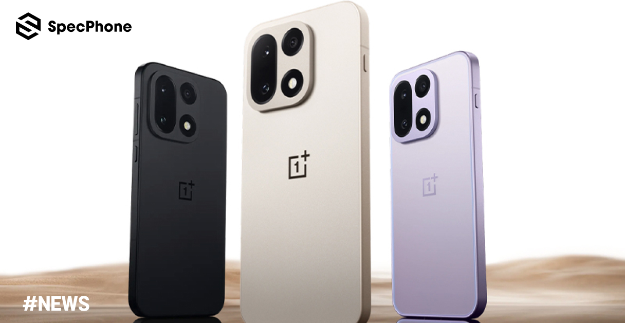 OnePlus 15 เปิดตัวพร้อมหน้าจอ 165Hz ชิป Snapdragon 8 Elite Gen 5 และแบตเตอรี่ขนาดใหญ่ 7300mAh