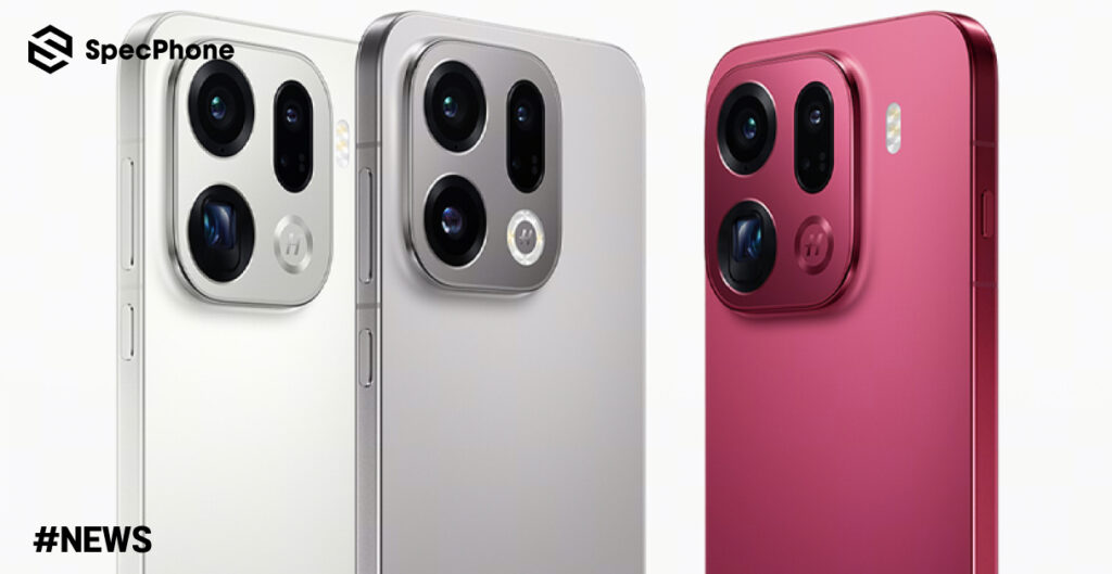 OPPO Find X9 Series เผยรายละเอียดสีและความจุครบทุกรุ่น พร้อมเปิดตัวทั่วโลกเร็วๆ นี้