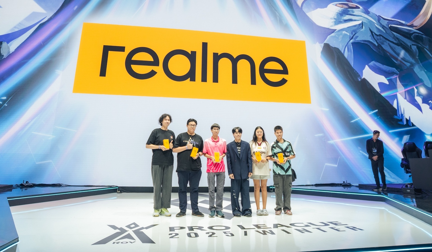 realme สร้างปรากฏการณ์ใหม่ในวงการอีสปอร์ต! ปิดฉาก “RPL 2025 Winter” เอาใจสายเกมเมอร์เมืองไทยด้วยนวัตกรรมล้ำสมัยของ “realme 15 Series 5G” realme สร้างปรากฏการณ์ใหม่ในวงการอีสปอร์ต! ปิดฉาก “RPL 2025 Winter” เอาใจสายเกมเมอร์เมืองไทยด้วยนวัตกรรมล้ำสมัยของ “realme 15 Series 5G”