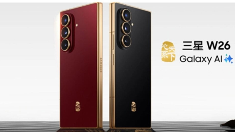 เปิดตัว Samsung W26 มือถือจอพับสีทองอร่ามที่สุดแห่งความหรูหรา! เคาะราคาทะลุ 77,000 บาท