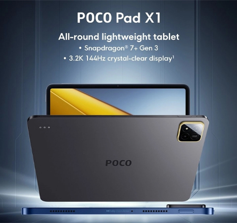 POCO Pad X1 และ Pad M1 เตรียมเปิดตัว 26 พ.ย. นี้ พร้อมกับชิป Snapdragon 7+ Gen 3 และแบต 12,000mAh 