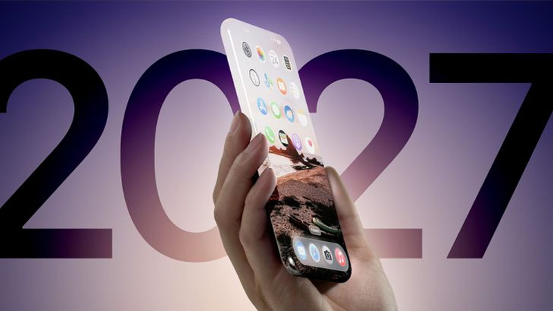 iPhone ไร้รอยบาก iPhone 20 สเปค กล้องหน้าในปี 2027 