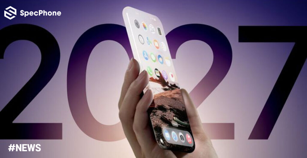 iPhone ไร้รอยบาก iPhone 20 สเปค กล้องหน้าในปี 2027