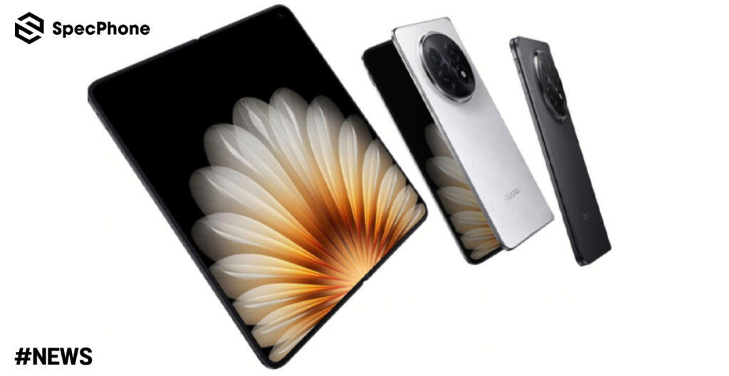 หลุดสเปค OPPO Find N6 รุ่นจอพับที่ใช้ชิป Snapdragon 8 Elite Gen 5 เป็นรุ่นแรกพร้อมแบต 6,000mAh+ หลุดสเปค OPPO Find N6 ชิป Snapdragon 8 Elite Gen 5 รุ่นแรกพร้อมแบต 6,000mAh