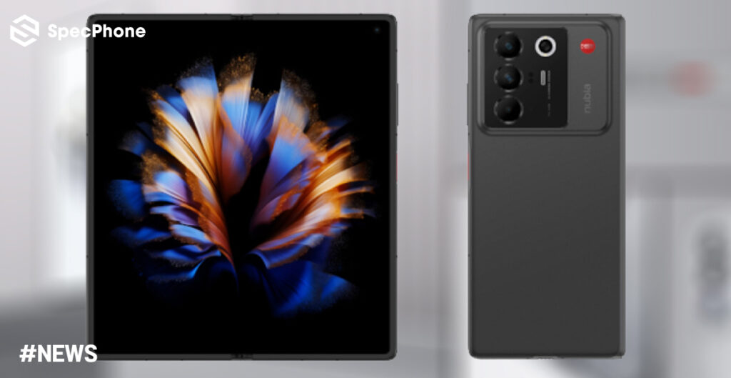 หลุดดีไซน์ nubia Flip 3 และ nubia Fold มือถือจอพับ ก่อนเปิดตัว 2026