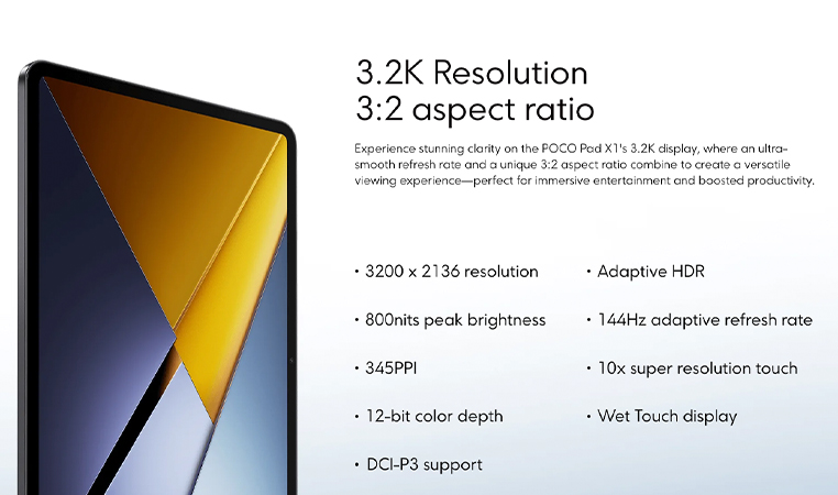 เปิดตัว POCO Pad X1 และ Pad M1 แท็บเล็ตใหม่ หน้าจอใหญ่ แบตอึด ราคาเริ่มต้น 11,300 บาท 2025