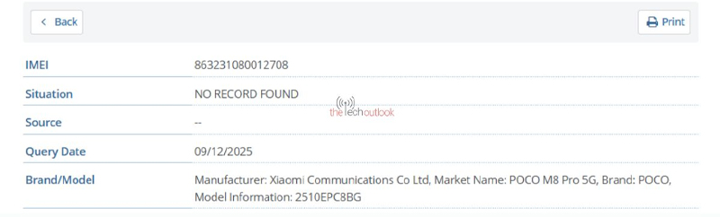 หลุดสเปค POCO M8 Pro มาพร้อมแบต 6,500 mAh ชาร์จไว 100W เตรียมเปิดตัวในตลาด Global เร็วๆ นี้