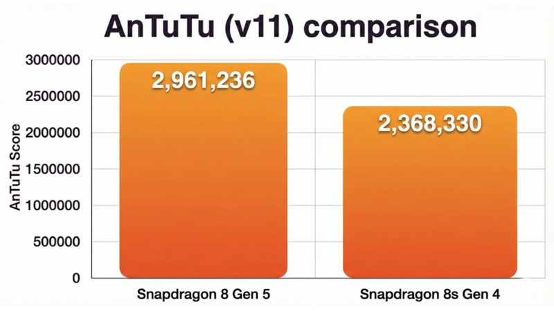 เปรียบเทียบชิป Snapdragon 8 Gen 5 vs 8s Gen 4 จากผลการทดสอบประสิทธิภาพ ตัวไหนแรงกว่ากัน? 