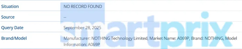 Nothing Phone (4a) ผ่านการรับรอง TDRA แล้ว! จ่อเปิดตัว มี.ค. นี้ พร้อมอัปเกรดชิป Snapdragon 7 Gen 4 
