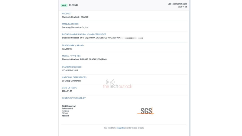 Samsung เตรียมเปิดตัว Galaxy Buds 4 และ Buds 4 Pro ในตลาดโลก 2026 
