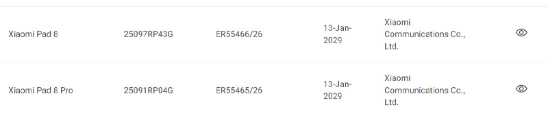 Xiaomi Pad 8 และ Pad 8 Pro เตรียมเปิดตัวแบบ Global คาดเปิดตัวพร้อมเรือธง Xiaomi 17 เร็วๆ นี้ 