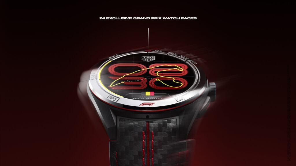 TAG Heuer เปิดฉากฤดูกาล Formula 1 ผ่านนาฬิการุ่นใหม่ล่าสุด TAG Heuer Connected Calibre E5 45 มม. x Formula 1