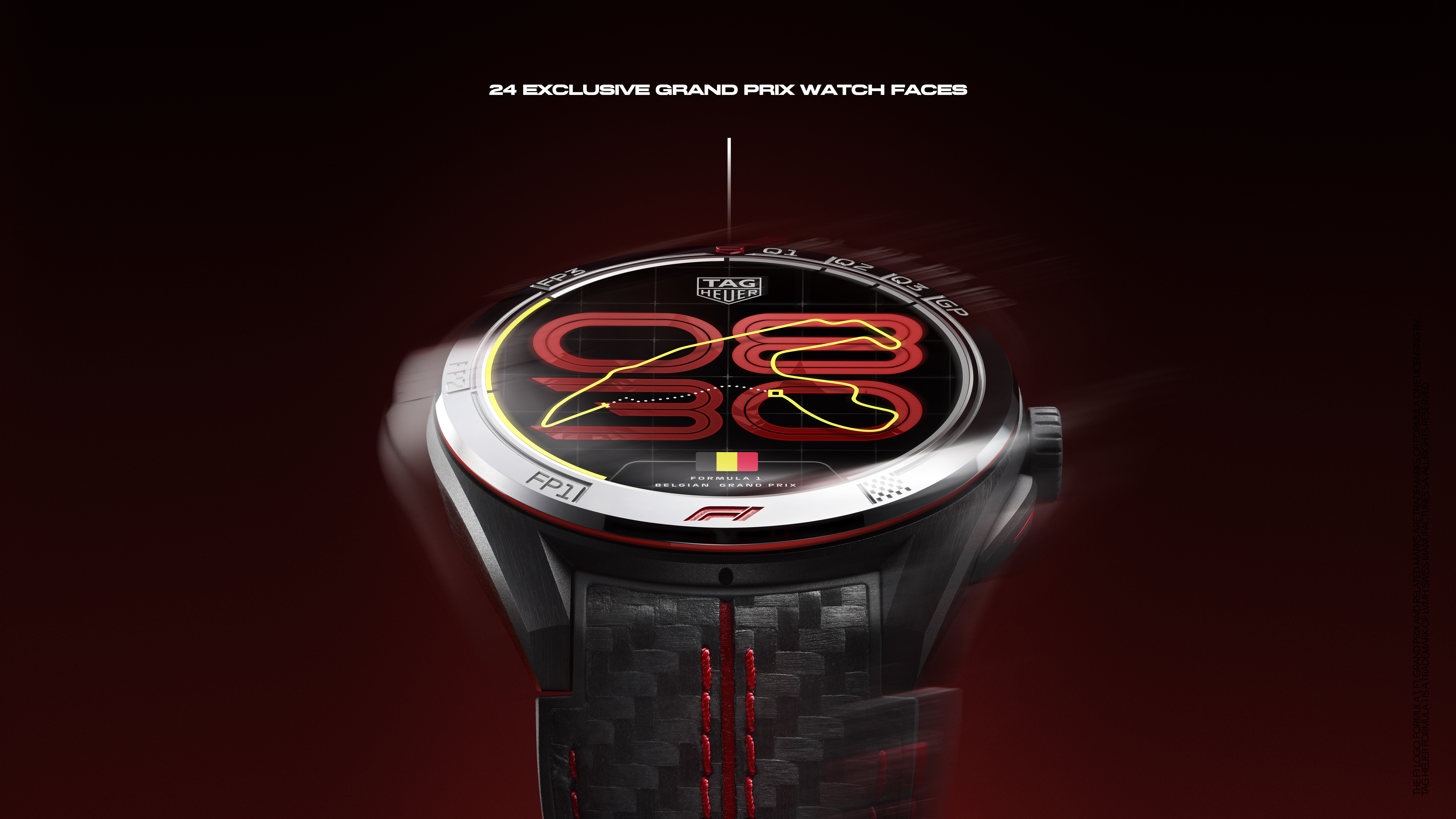 TAG Heuer เปิดฉากฤดูกาล Formula 1 ผ่านนาฬิการุ่นใหม่ล่าสุด TAG Heuer Connected Calibre E5 45 มม. x Formula 1