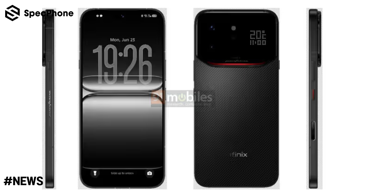 เผยภาพตัวเครื่อง Infinix Note 60 Ultra พร้อมสเปคที่ได้กล้อง 200MP และแบตใหญ่ 7,000mAh