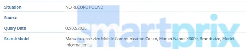 พบข้อมูล vivo X300e และ vivo X Fold 6 บนฐานข้อมูล IMEI ของ GSMA และอาจเปิดตัวเร็วๆ นี้ 