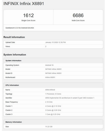 หลุดภาพและสเปค Infinix GT 50 Pro มือถือสายเกมมิ่ง พร้อมจอ 144Hz และชิป Dimensity 8400 Ultimate 