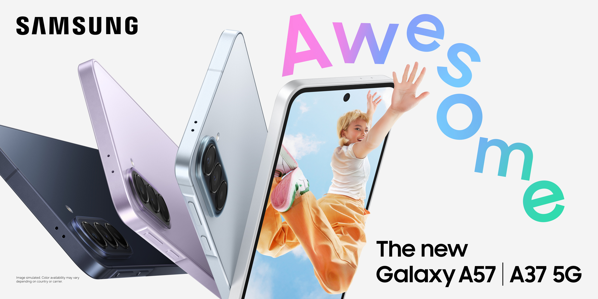 ซัมซุงเปิดตัว Galaxy A57 5G และ Galaxy A37 5G จัดเต็มฟีเจอร์ระดับโปร ในราคาสุดคุ้มโดนใจ
